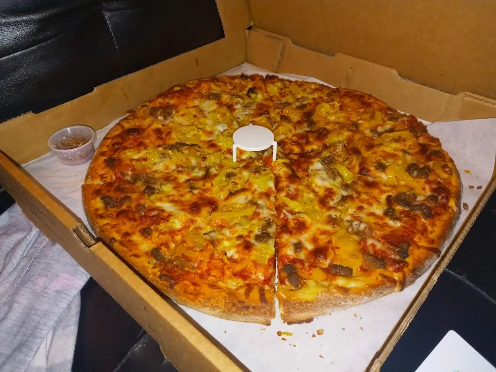 Large Ground Beef with Banana Peppers