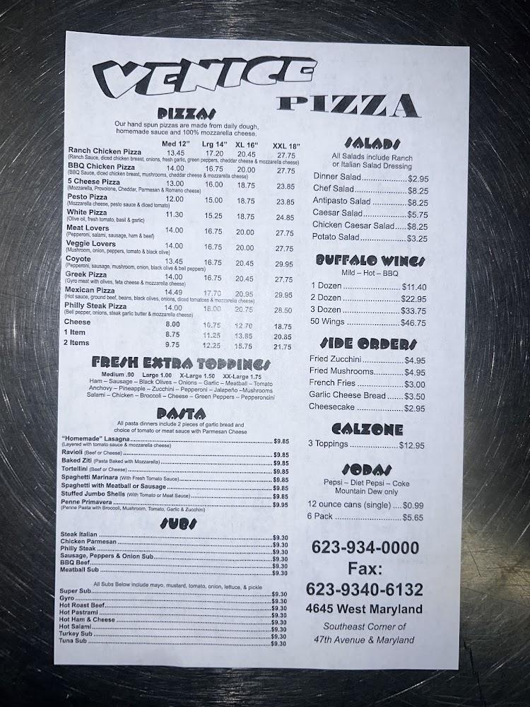 Venice Pizza Dinner Salad